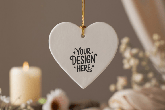 Download Christmas Love Ornaments Mockup 24 - Love ornaments Collection