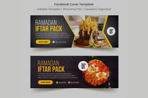 Download Ramadan Sale Facebook Cover Template - Facebook cover template Collection