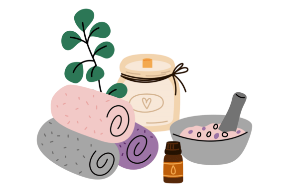 Download Spa Salon Elements. Aromatherapy and Mas - Premium Bundle