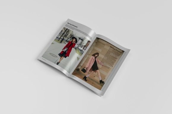 Download Glossy Magazine Mockup - Magazine mockup Collection