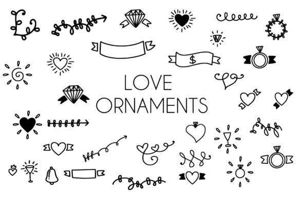 Download Love Ornaments - Love ornaments Collection
