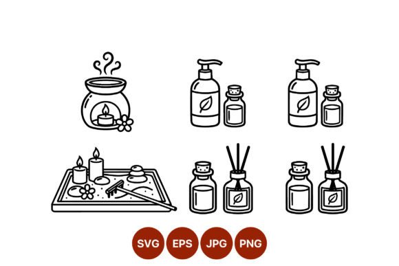 Download Essential Oil Bottles Aromatherapy - Premium Bundle